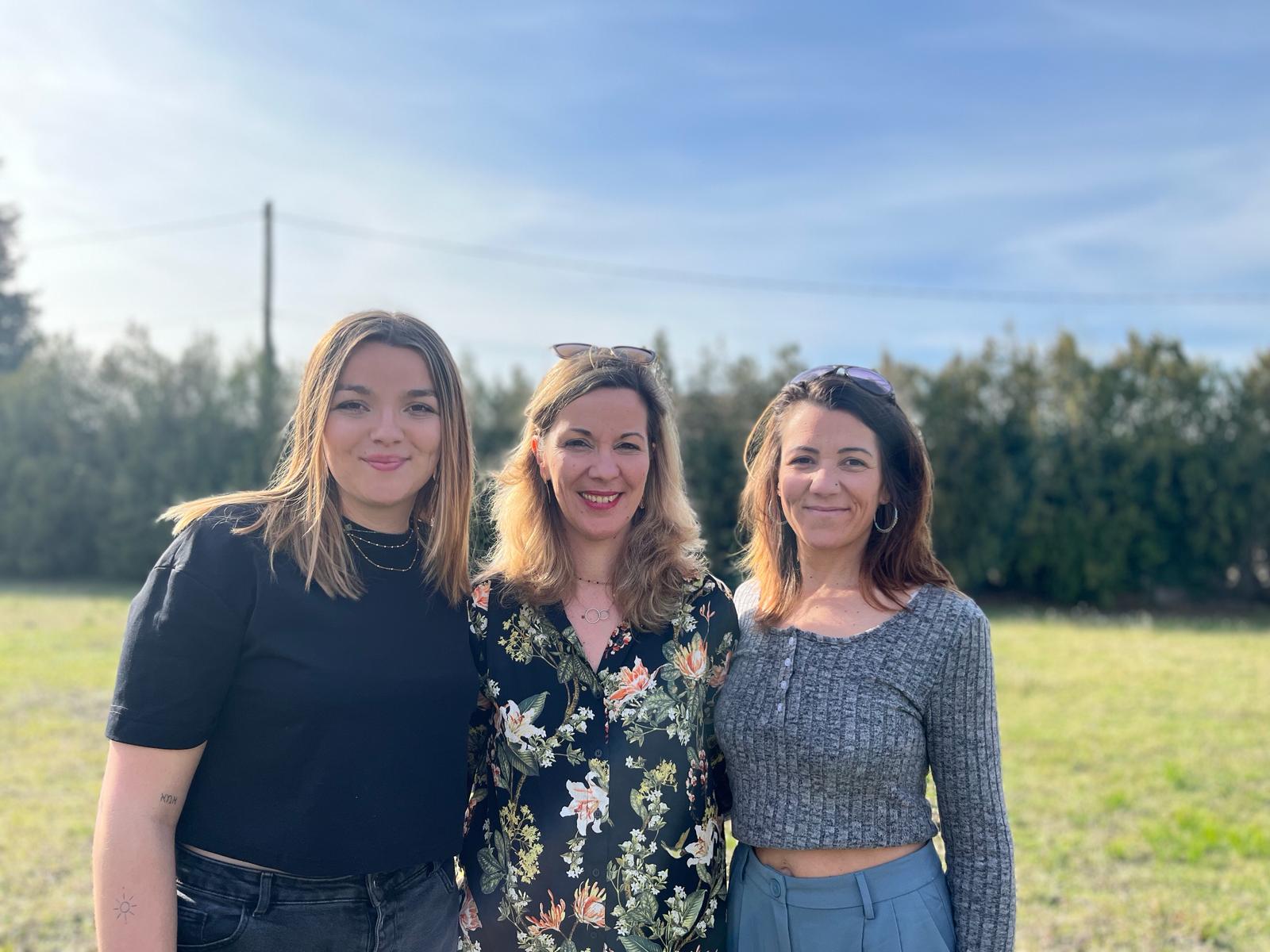 Les 3 soeurs fondatrices de l'association Un Chemin Vers Soi