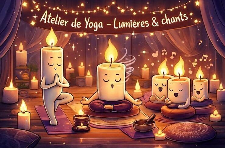 Atelier de yoga « Lumières & Chants » à Noyers-sur-Jabron