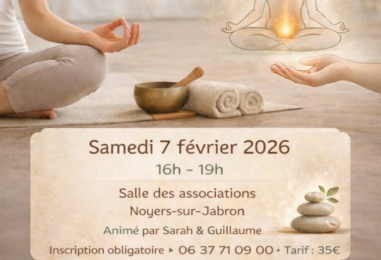 Lire la suite à propos de l’article Atelier Yoga & Ancrage le 7 février à Noyers-sur-Jabron