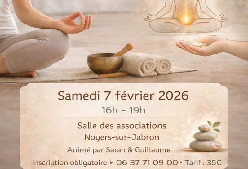 Atelier Yoga & Ancrage le 7 février à Noyers-sur-Jabron